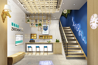 ?？诂F(xiàn)拌烤肉店餐飲空間全案設計
